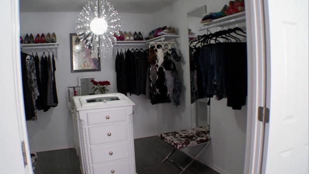 Design A Custom Closet with Bling