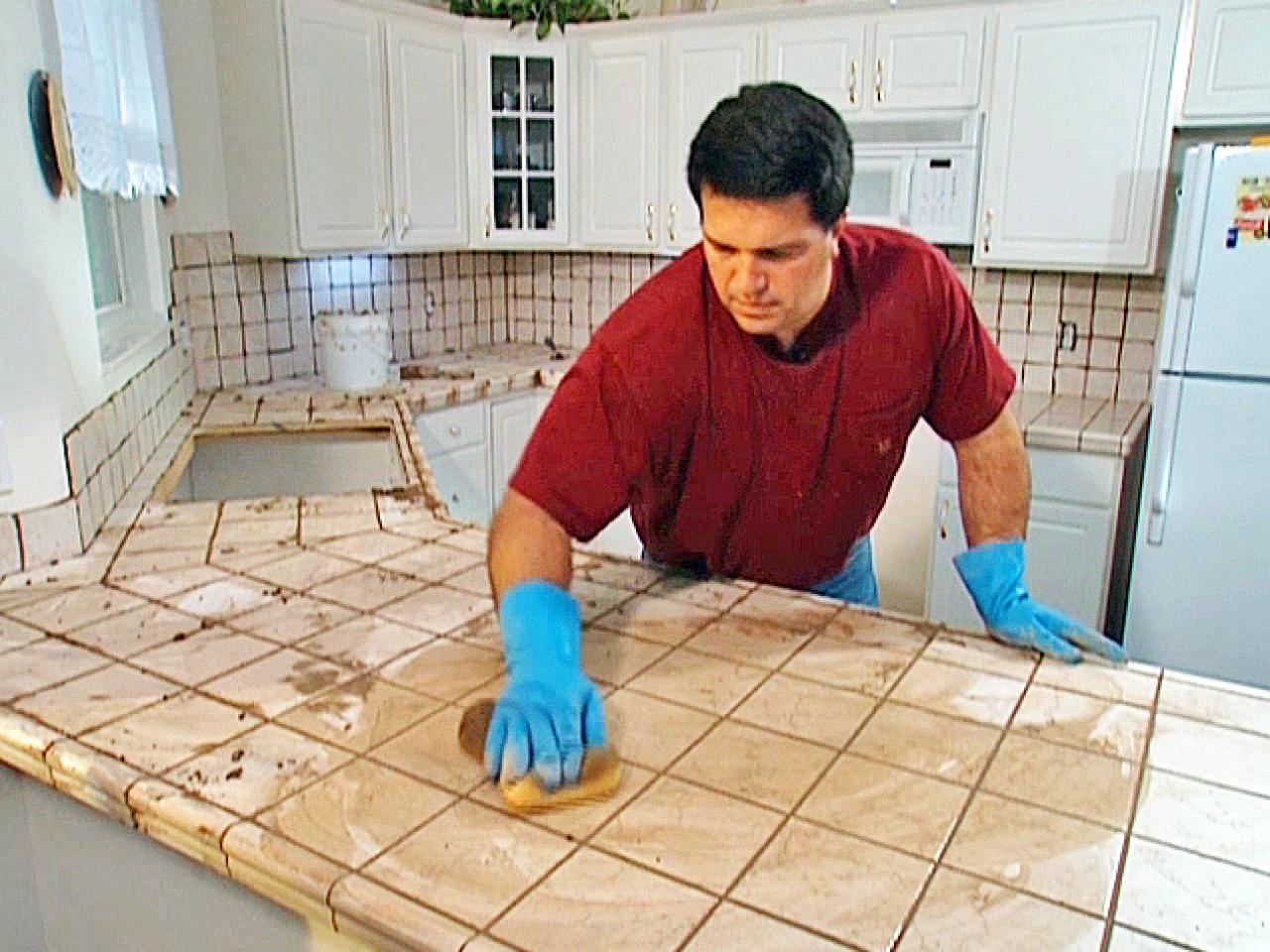 How To Remove Tile Glue From Concrete, How To Install Ceramic Tile On Countertop