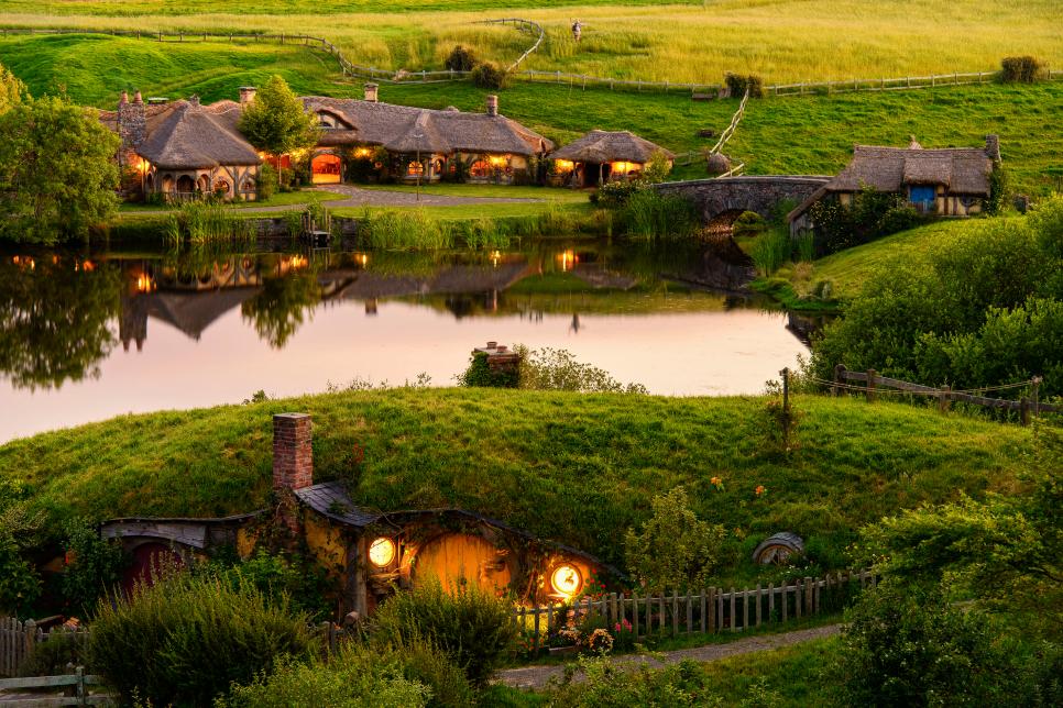 Tour the Hobbiton Movie Set in Matamata, New Zealand | HGTV