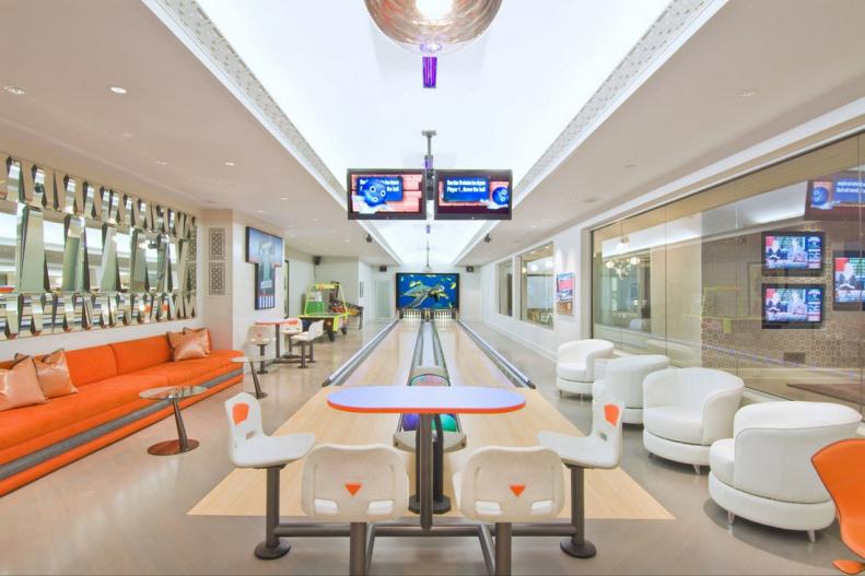 Bowling Alley Home in Bridgehampton, NY - Bowling Alley