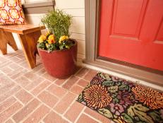 Painting the front door, trim and shutters is a great way to polish the look of your home.