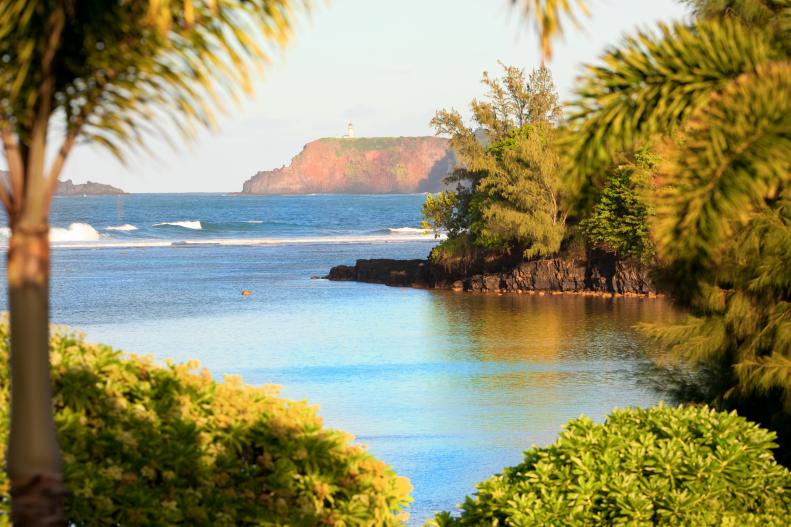 View: Beachfront Estate in Anini, Hawaii