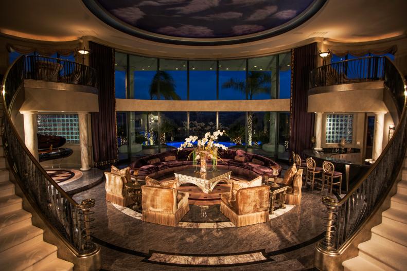 Foyer at Eddie Murphy's Former Estate in Granite Bay, Calif.