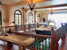 Bahamas Boat House: Living Room or Boat Slip?