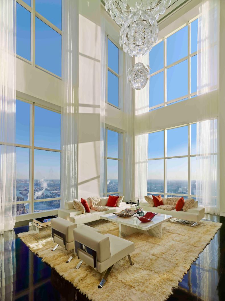ODA's NYC Penthouse: Living Room