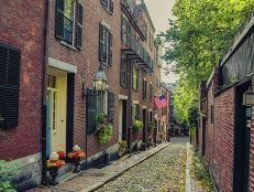 Beacon Hill Neighborhood Located in Boston 