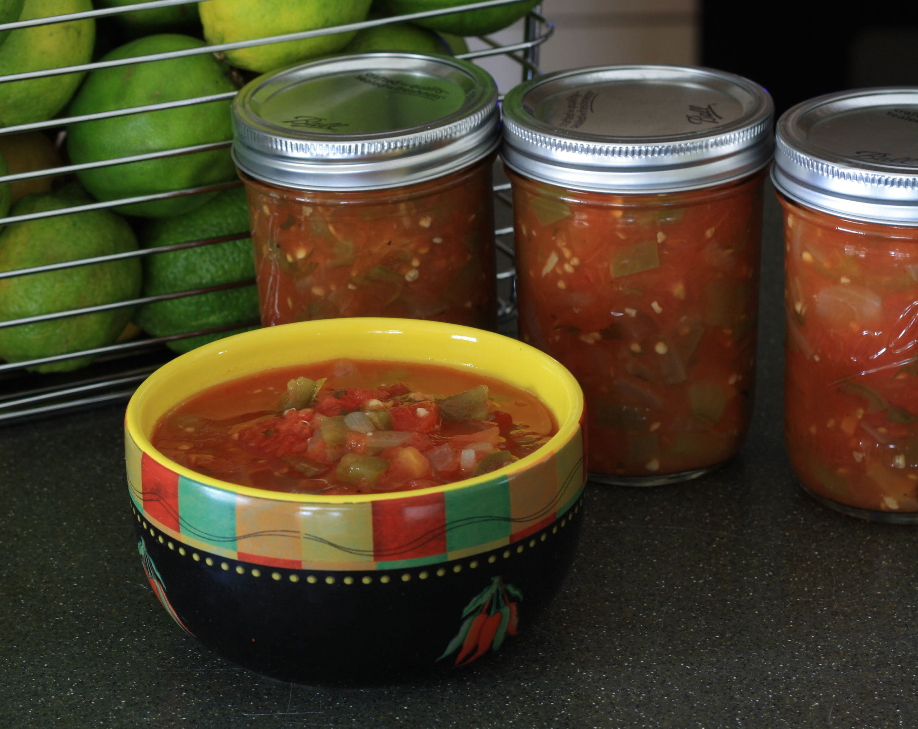 canning salsa