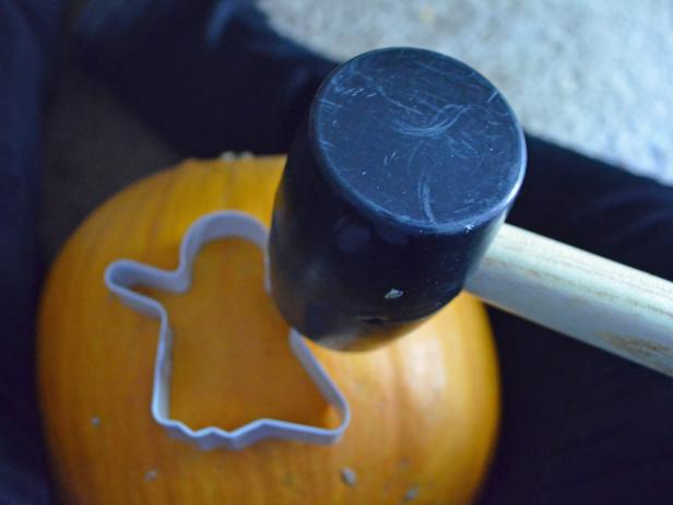Cookie Cutter Pumpkin Carving
