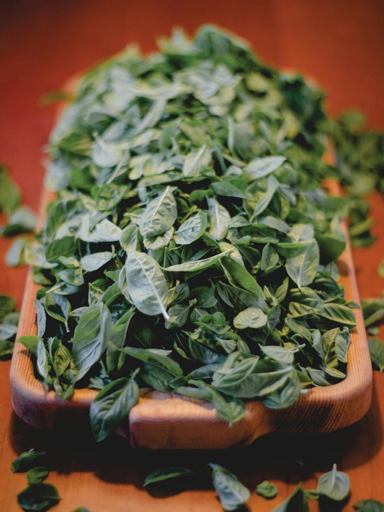 Turn your basil harvest into a delicious pesto you can use throughout the year, by freezing.