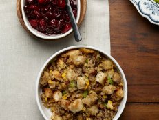 Though it's not as easy cracking open a can, this cranberry relish recipe is full of fresh fruit and all the spices of the season.