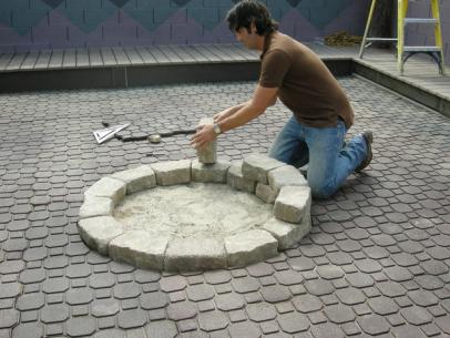 How To Build A Fire Pit Hgtv