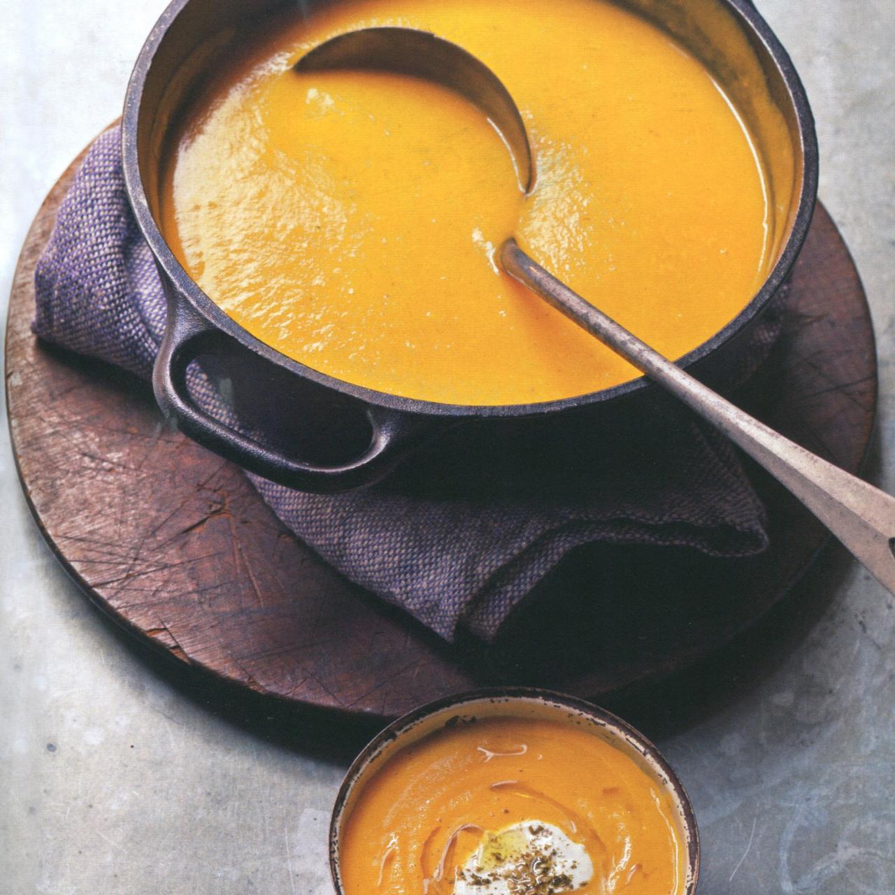 Carrot Pumpkin Soup - Ahead of Thyme