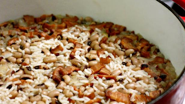 Hoppin’ John is a classic New Year’s Day meal that is said to bring good fortune.