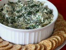 Spinach-Artichoke dip is a party favorite that’s easy to make and even easier to eat.