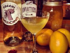 Meyer lemon cocktail