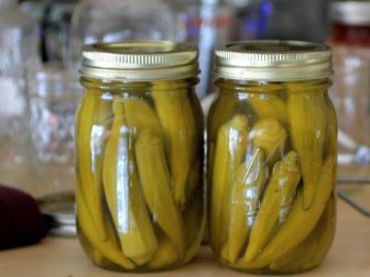 pickled okra