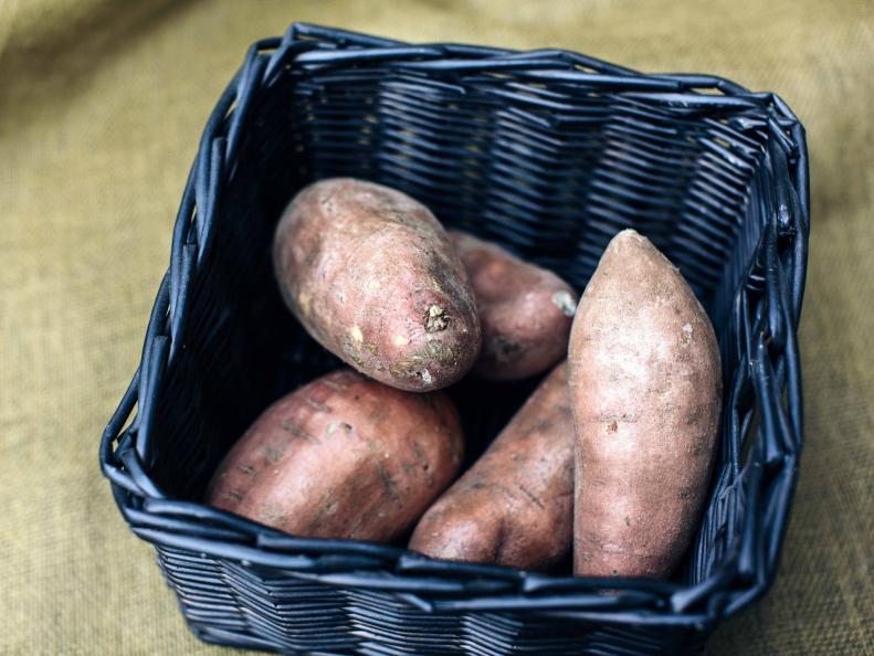 Basket of Sweet Potatoes