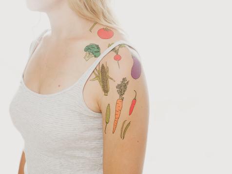 Show Off Your Love of Veggie Gardens by Getting "Inked"