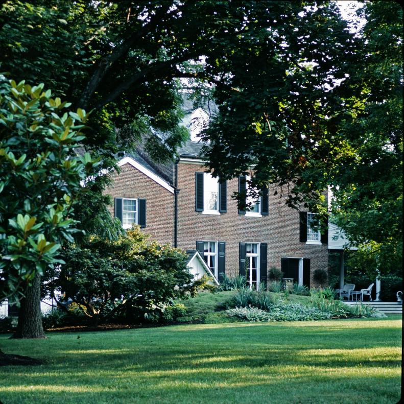 magnolia flanked horse farm