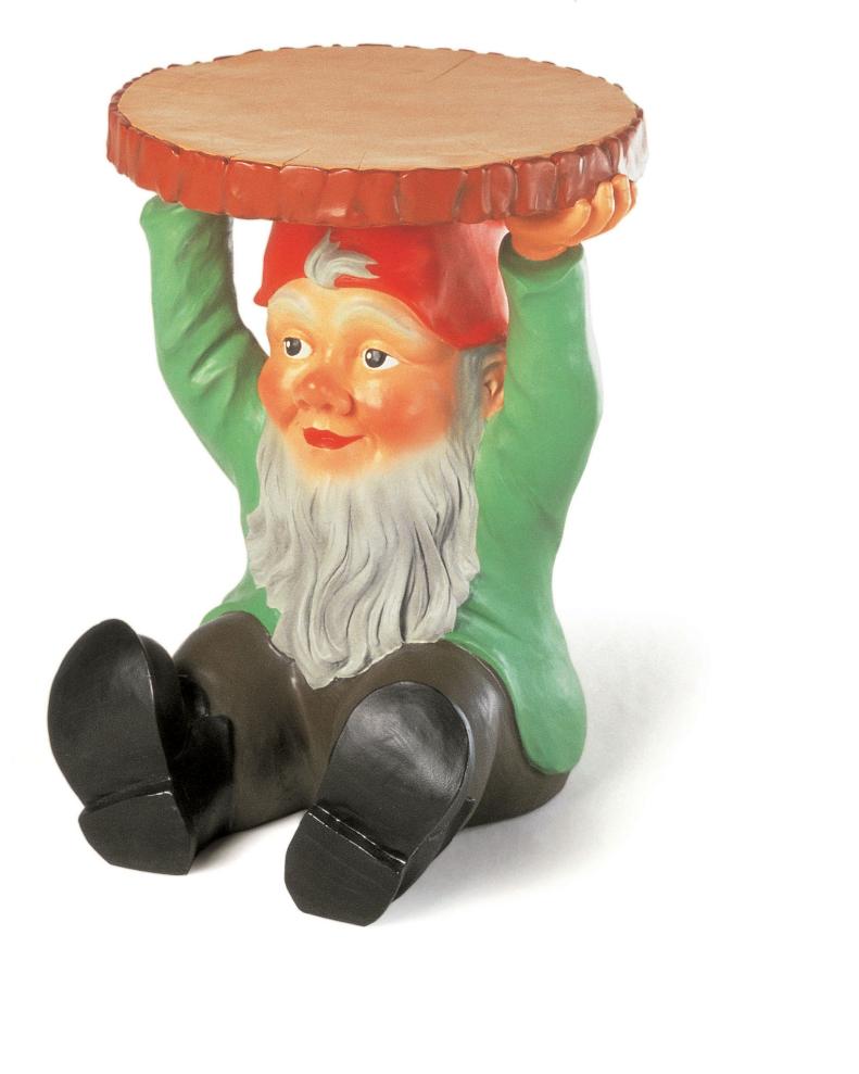 garden gnome stool