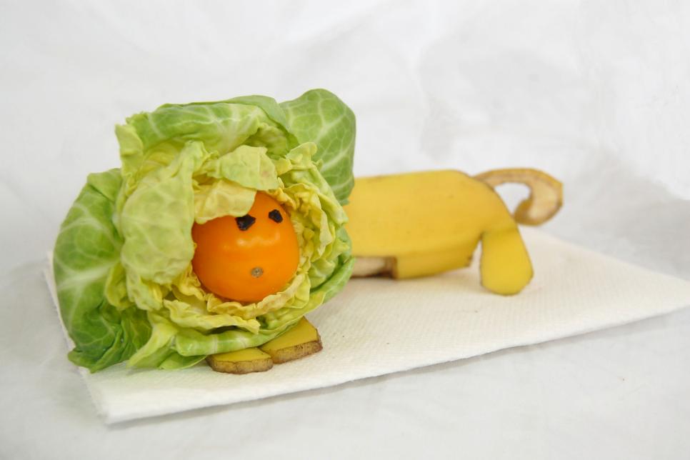 Kids Craft: Cute Animals Made From Fruits and Vegetables | HGTV