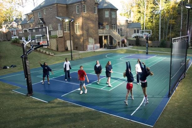 Bring The Game Home With A Backyard Sports Court Hgtv