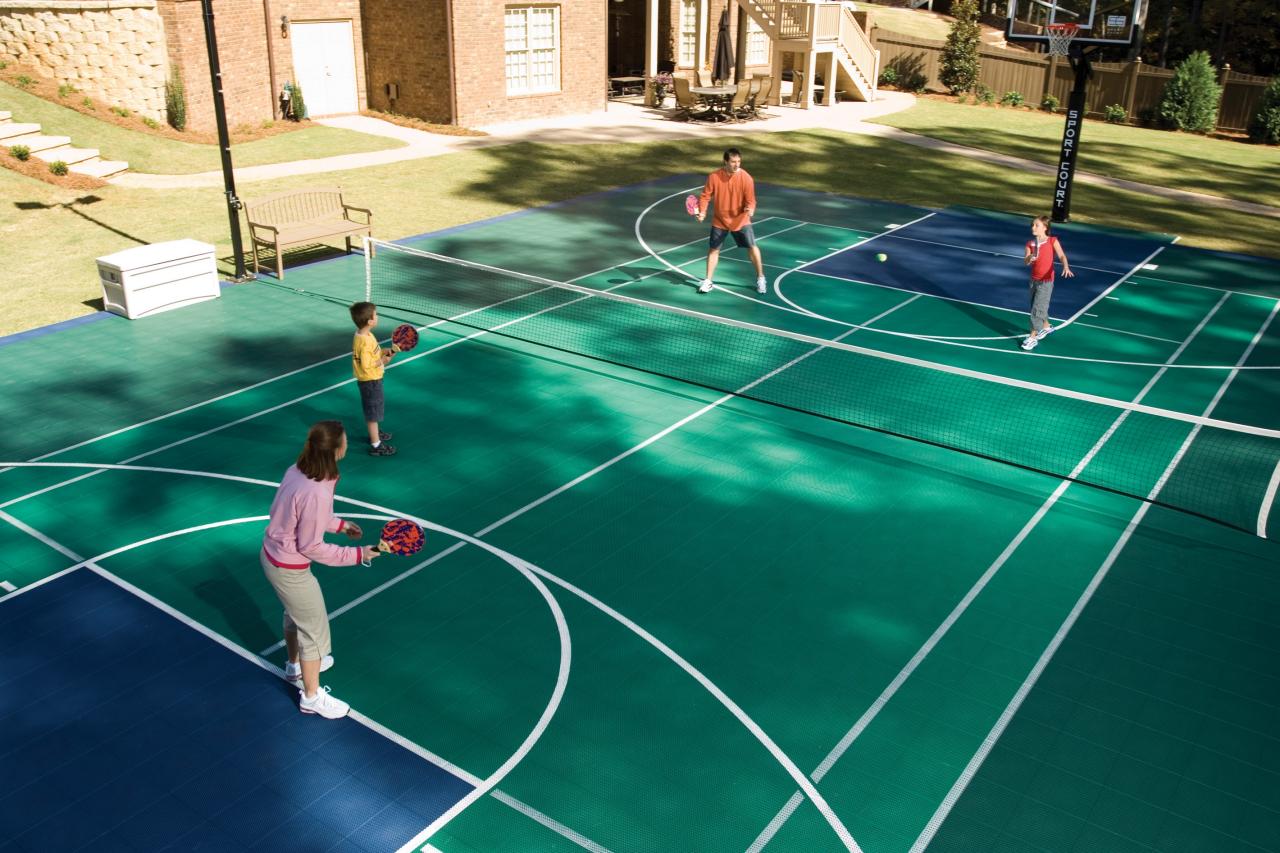 Bring the Game Home With a Backyard Sports Court  HGTV