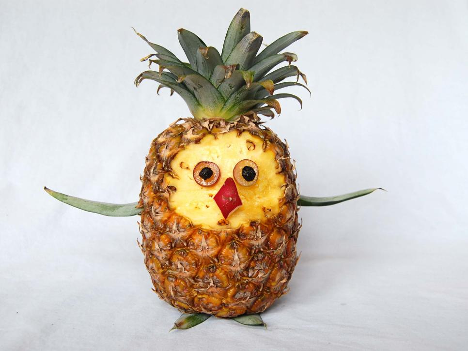 Kids Craft Cute Animals Made From Fruits and Vegetables HGTV