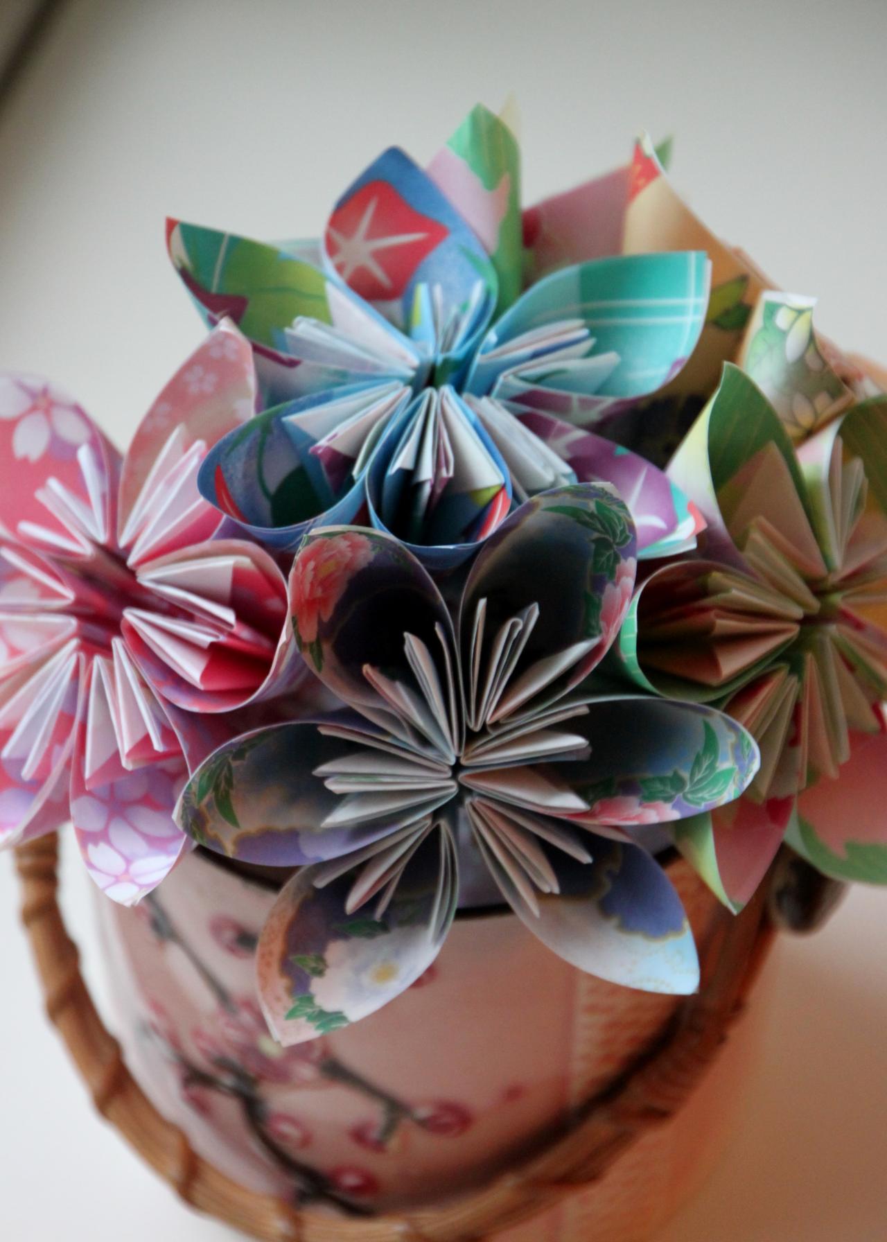 Easy Origami Flower Tutorial Hgtv