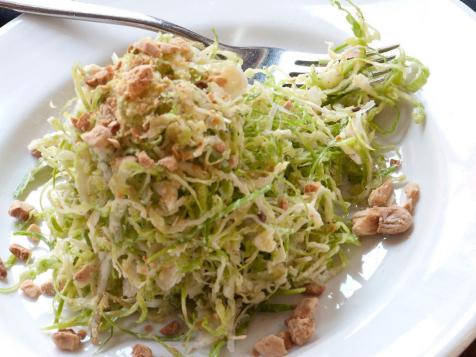 Brussels Sprouts Recipe: A Shaved Brussels Sprouts Salad