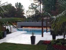 Who wants an ordinary swimming pool when you can combine it with an outdoor living room that includes a covered dining area, garden paths and a fireplace design that is an architectural marvel and showstopper?<a href="http://www.landscapestudiogroup.com" target="_blank"> Landscape Studio</a> of Atlanta shows you how it's done, step by step.