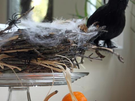 Get Crafty: Make a Raven Nest Candy Dish