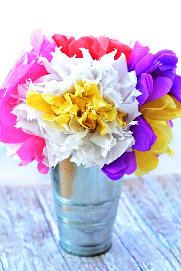 6 Easy Tissue Paper Crafts Hgtvs Decorating And Design Blog Hgtv