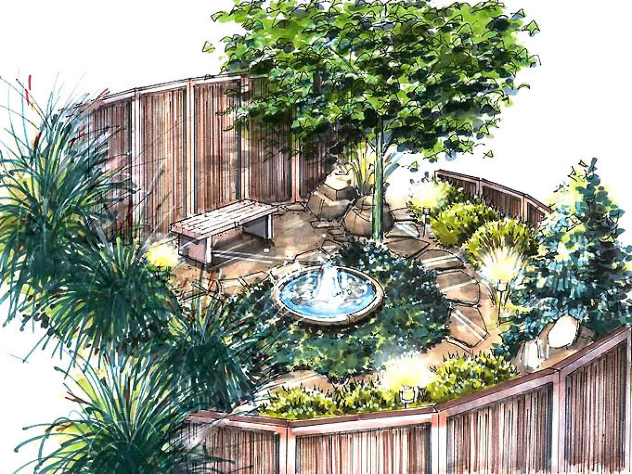 A Southeast Meditation Garden Plan Hgtv