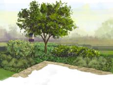 This sensory garden plan is suited to a Florida garden.