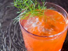 A fennel simple syrup makes this rickey-style cocktail full of savory garden flavors.