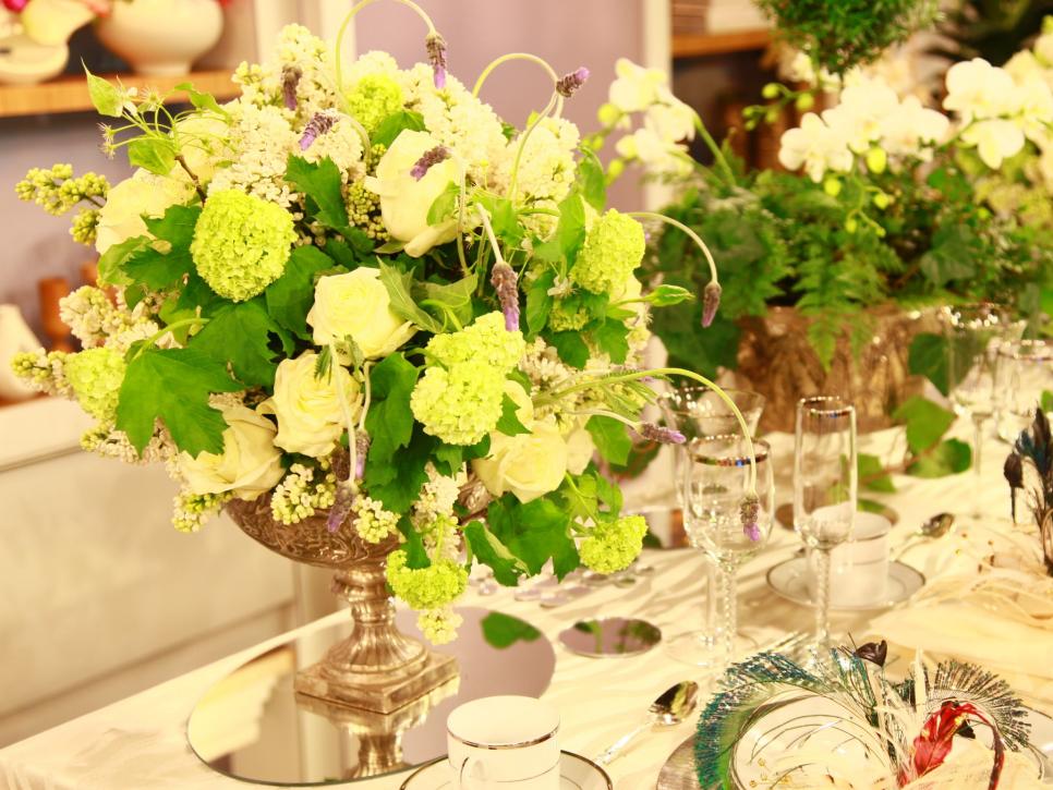 christmas hydrangea arrangements