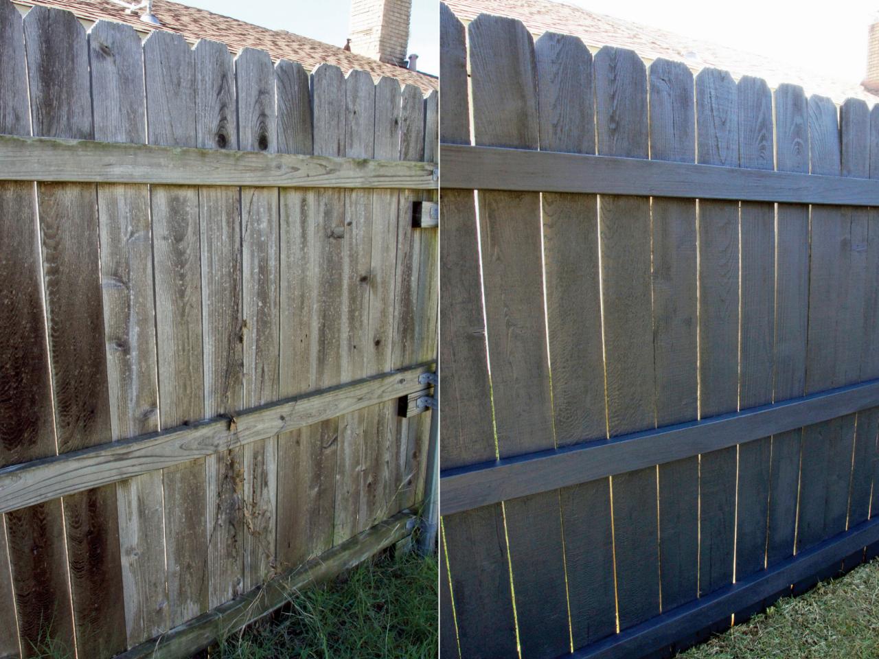 Fence Painting And Staining Guide Quick Tips HGTV