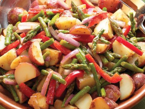 Asparagus, Red Pepper and Potato Salad Recipe