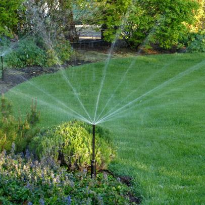 how to make a garden watering system