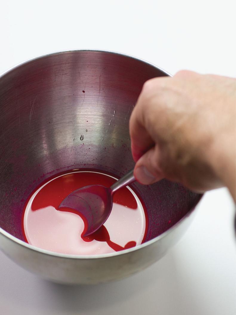 Add another cup of water and continue crushing the tablet until it is completely dissolved. For more saturated color add another tablet. For less saturated color, add a bit more water.