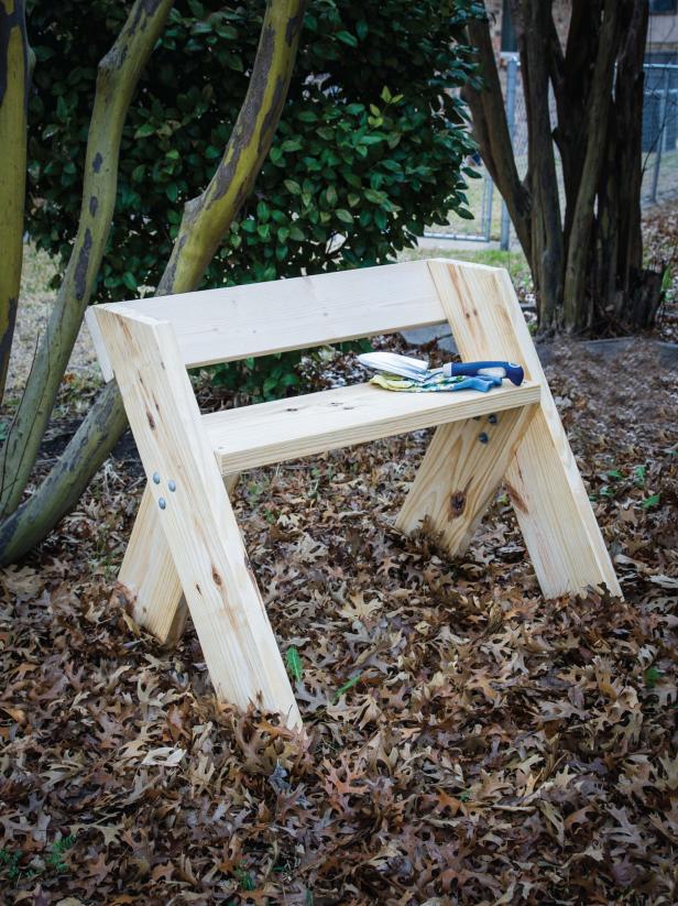 How To Make An Easy Garden Bench, How To Make A Simple Garden Seat