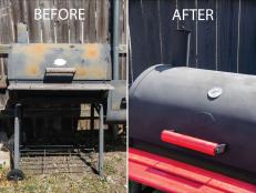 Breathe new life into your grill with a few tool and specialized spray paint.