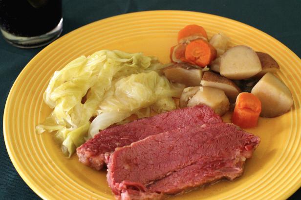 Corned beef and cabbage is a St. Patrick’s Day tradition.