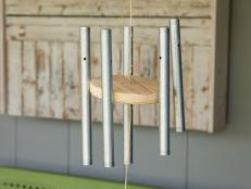 Add some music to your garden with this simple DIY wind chime project.