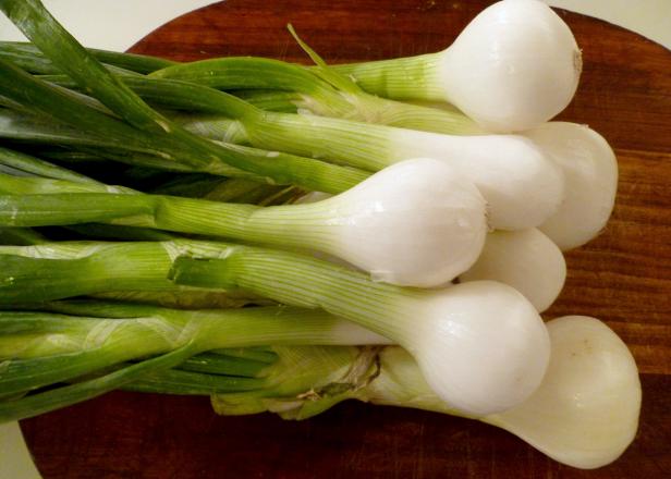 Harvested early, spring onions have a mild flavor that can be enjoyed raw or cooked.