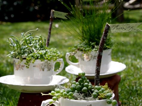 Create a Mother's Day Tea Garden