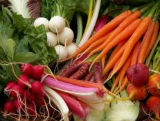 A thoughtful, well-maintained garden can easily yield spring favorites  such as carrots, radishes, onions, lettuces and tomatoes like these  lovely veggies from <a target="_blank" href="http://woodlandgardensorganic.com">Woodland Gardens Organic Farm</a>.