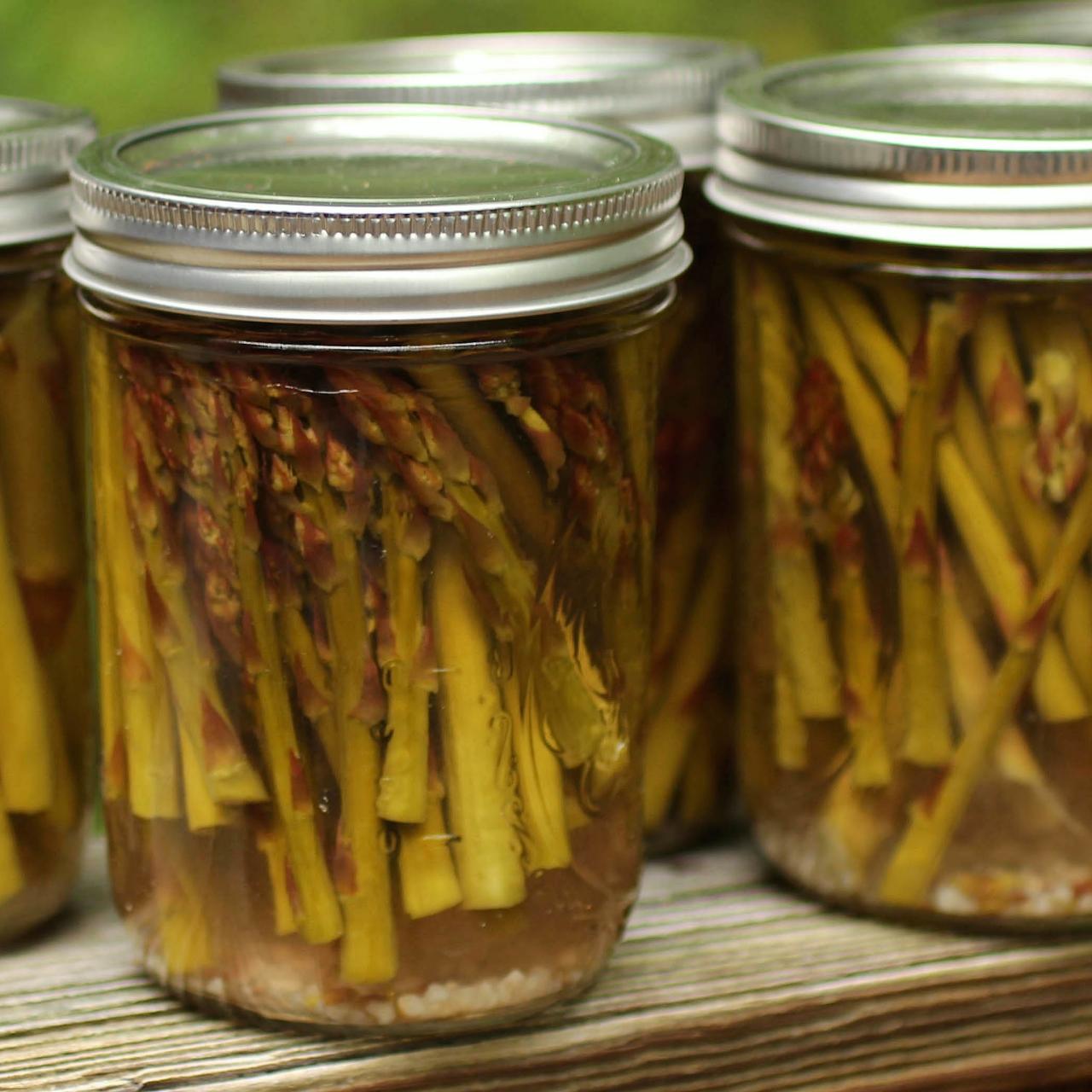 Canning 101: Tall Jars for Asparagus, Green Beans, and More – Food