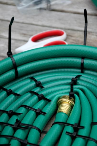 Make A Basket From A Garden Hose Hgtv